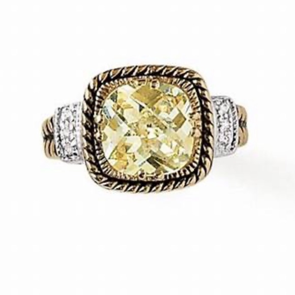 Lia Sophia Jewelry - Lemon chiffon ring